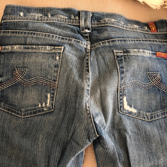 7 FOR ALL MANKIND The Rocker Jeans - Picture 6 of 7